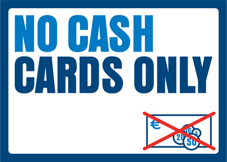 No Cash Cards Only